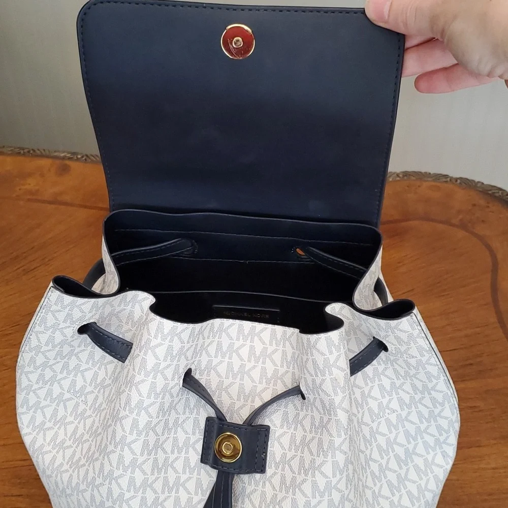 Like NEW Michael Kors logo print Junie backpack